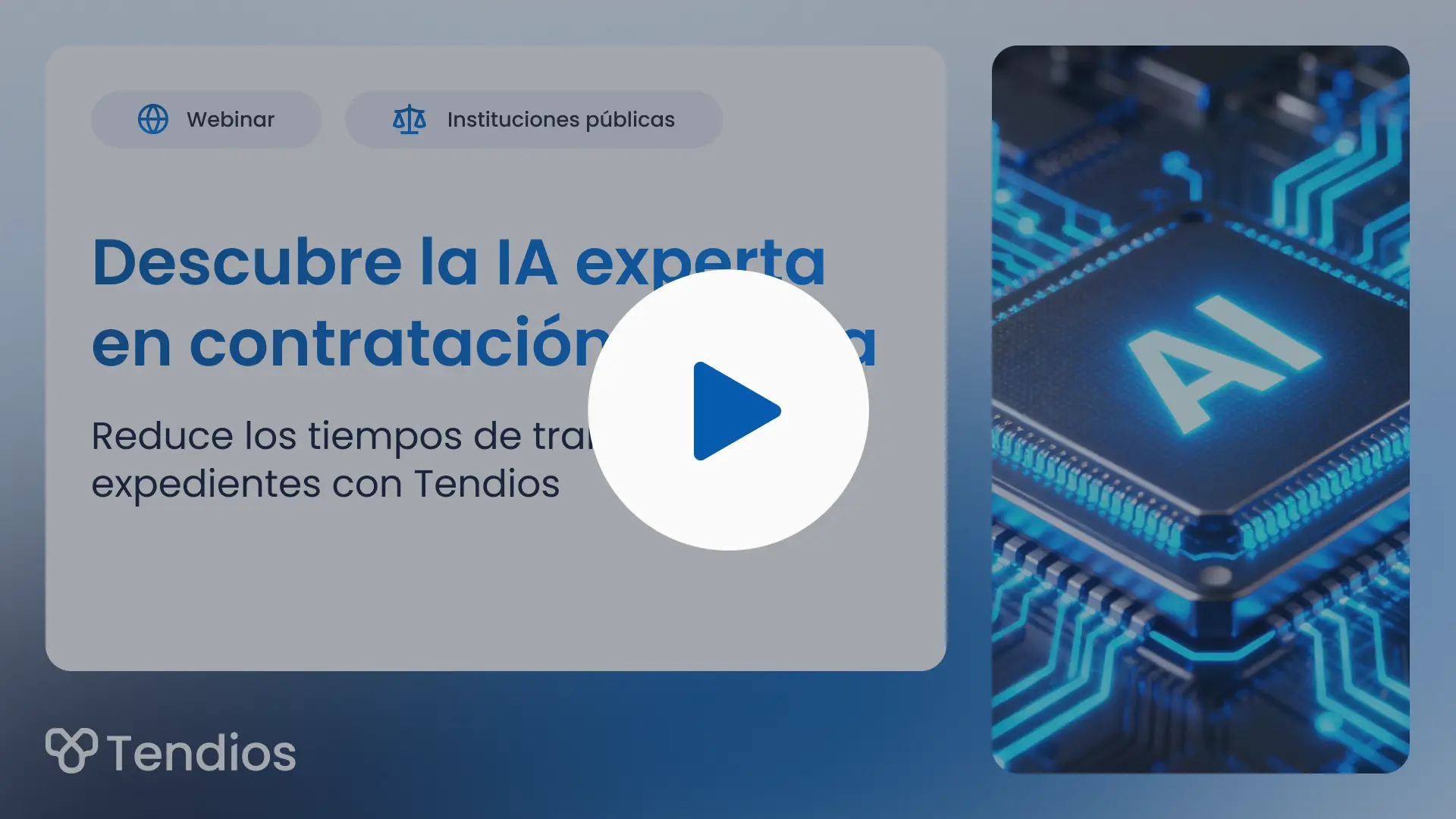 Descubre Tendios para empresas privadas